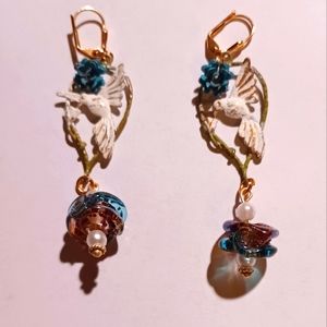 Hummingbird earrings